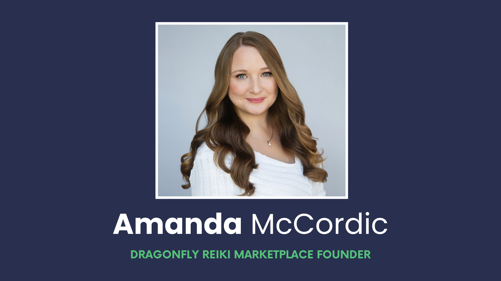 Organizer Amanda McCordic