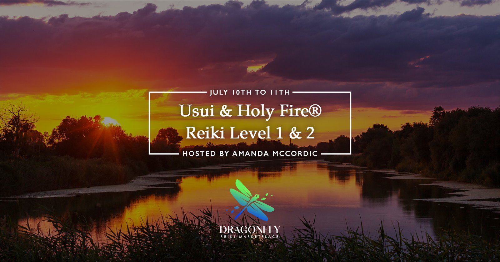 Usui & Holy Fire® Reiki Level 1 & 2 with Amanda McCordic