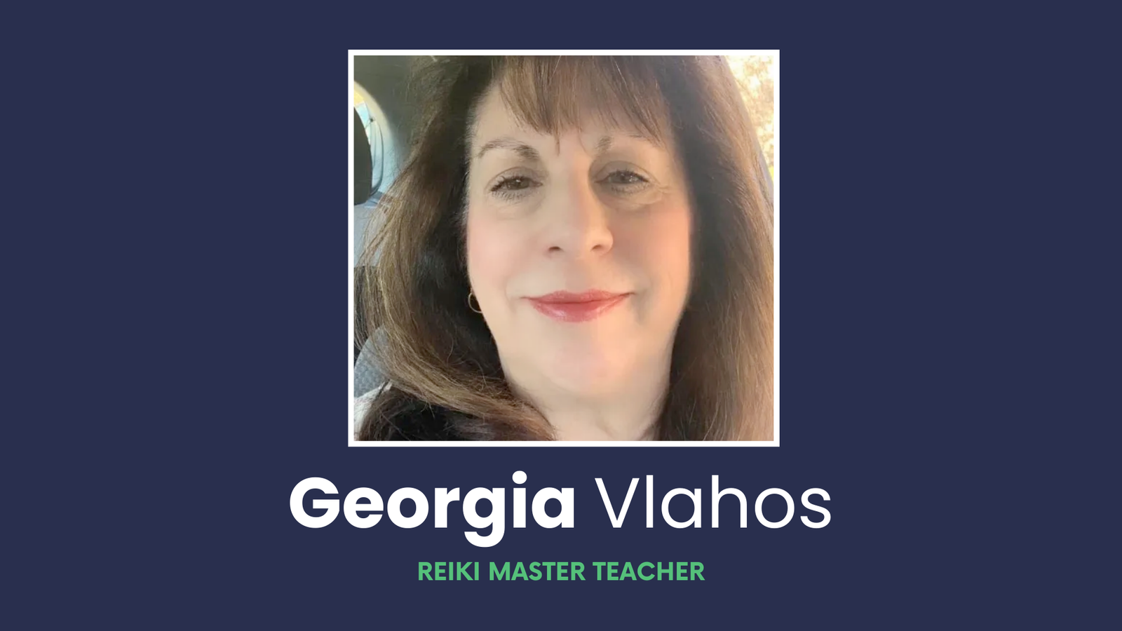 Organizer Georgia Vlahos